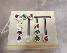 Load image into Gallery viewer, THREECHILD educational toys for children,Fruit and  Round  Puzzle Shape Toys and Games