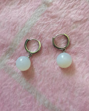 Load image into Gallery viewer, urlifx Earrings,Silver Tone Clear Crystal Glass Leverback Drop & Dangle Earrings