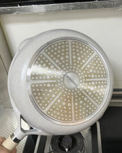 Load image into Gallery viewer, meshoon 8 Inch Frying Pan with Lid Nonstick Induction Skillet Small Omelette Pan