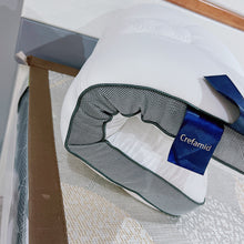 Load image into Gallery viewer, Crefamid Adjustable Cross Cut Memory Foam Pillows - Medium Firm Back, Stomach and Side Sleeper Pillow