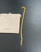 Load image into Gallery viewer, PHUSARKEY L. Gold Bead Bracelet for Women, 18 Karat Gold Jewelry Gifts for Her