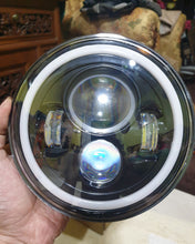 Load image into Gallery viewer, Aeobell Headlights for automobile,White Round LED Reverse Back Up Light w/Surface Mount Grommet Plugs Trailer  Lights for Truck Trailer Jeep