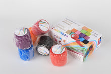 Load image into Gallery viewer, Coodiikaka 6 Pack Self Adhesive Bandage Wrap, Cohesive Medical Tape for Vets (6 Colors, 2 in x 5 Yards)