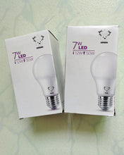Load image into Gallery viewer, FEPEHOLI Light Bulb, 7W LED Bulbs Daylight White E27 Standard Base LED Bulb, UL Listed