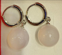 Load image into Gallery viewer, urlifx Earrings,Silver Tone Clear Crystal Glass Leverback Drop & Dangle Earrings