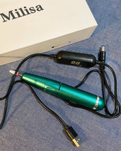 Load image into Gallery viewer, Milisa electric nail polisher, 30000rpm professional rechargeable nail drill kit, with 2000mAh mobile power bank portable electric acrylic nail tool, used for exfoliating, grinding and polishing nail machine,