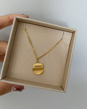 Load image into Gallery viewer, Rofeego 18K Gold Pendant Necklace Simple Necklaces Minimalist Delicate Jewelry Gift