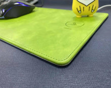 Load image into Gallery viewer, FULIYE.GZ wireless charging mouse pad, mouse pad wireless charger, QI 2.0 wireless mouse pad suitable for Samsung Galaxy S10/S9/S8 Plus S7 Note 9/8, iPhone Xs Max/XR/X/XS/8/8 Plus