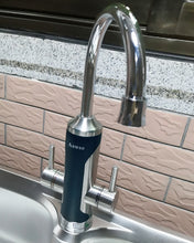 Load image into Gallery viewer, Aowoo faucet, kitchen faucet with pull-down nozzle, high arc single handle kitchen sink faucet with pull-out sprayer, commercial modern stainless steel kitchen faucet