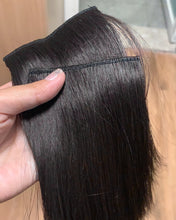 Load image into Gallery viewer, MEKRS wig,Short Straight Wigs for Women Black Synthetic Wig Shoulder Length Middle Parting Wig Heat Resistant Wig for Cosplay Daily Party Use 12”