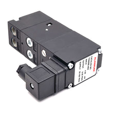 Load image into Gallery viewer, ALANWORK Electric control valve,PNEUMATICSolenoid Valve Single Coil Pilot-Operated Electric 2 Position 5 Way Connection Type
