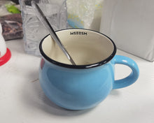 Load image into Gallery viewer, WSEESM CUPS,Ceramic Coffee Mugs, Novelty Big Tea Cup, 17 Oz Office Home Cappuccino Cup, Personalized Gifts for Man women Dad and Mom