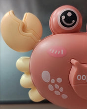 Load image into Gallery viewer, oopscaroo baby toys, children's walking crab toys, walk on the bottom wheels.