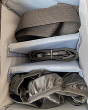 Load image into Gallery viewer, Soft digits camera bag,Camera Bag Padded Shoulder Bag Camera Case with Rain Cover for SLR DSLR, Lenses, Cables, Accessories, Grey