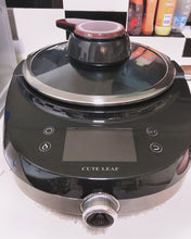 Load image into Gallery viewer, CUTE LEAF Cooking pot,Portable  Digital Programmable Slow Cooker with Lid Lock, Temperature Probe, Stainless Steel