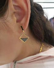 Load image into Gallery viewer, Moridux Earrings,Irregular Square Hypoallergenic Earrings for Women, Girls Fashion Earring