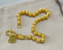 Load image into Gallery viewer, PHUSARKEY L. Gold Bead Bracelet for Women, 18 Karat Gold Jewelry Gifts for Her