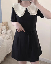 Load image into Gallery viewer, FoinLuve Women's Elegant Vintage Cotton Casual Swing Dress