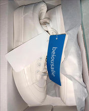 Load image into Gallery viewer, beiousalie shoes, Men's Fashion Sneakers White Shoes for Men Casual Breathable Shoes