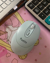 Load image into Gallery viewer, Hanleo wireless computer mouse-ergonomic shape, suitable for right-handed or left-handed use, micro-precision scroll wheel and USB unified receiver, suitable for computers and laptops