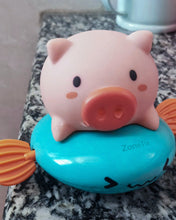 Load image into Gallery viewer, ZoneTix Baby Water Toys, Piggy and Little Fish, Bath Toys for Toddlers and Children-Fun Interactive Bath Toys