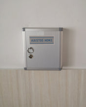 Load image into Gallery viewer, Aristoshome Key Lock Box Wall Mount,Lock Box for Keys Storage, Homes, Property, Hotels, Business (Gray)