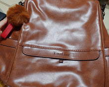 Load image into Gallery viewer, YooLine Genuine Leather Retro Rucksack Backpack College Bag,School Picnic Bag Travel