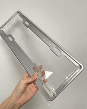 Load image into Gallery viewer, ASFOSAL License Plate Frame - Metal Stainless Steel Front Rear Car Tag Cover Frames