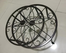 Load image into Gallery viewer, saqqob Planters Basket Art Flower Pot Holders Plant Iron Racks Fence Planters