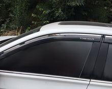 Load image into Gallery viewer, TOMYEUS Vehicle Rain Shield,Tinted Smoke In-Channel Window Visor Deflector Rain Guard
