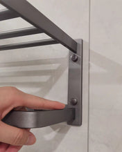 Load image into Gallery viewer, OTITYAN Wall Mounted Towel Rack, Towel Hanger Space Saving Towel Racks for Bathroom