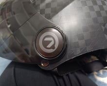 Load image into Gallery viewer, QC safety helmet ,Motorcycle Visor Flip up Modular Full Face Model ( Matte Black)