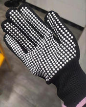 Load image into Gallery viewer, Ribetween BBQ gloves,BBQ Grill Gloves Heat Resistant: High Temp Resistance Fireproof Glove for Grilling Smoking Barbecue - Washable Long Silicone Oven Mitts Extreme Hot Proof Mittens for Kitchen Cooking Baking