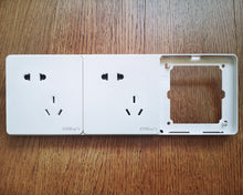 Load image into Gallery viewer, ZHRay's plug panel, home appliance power plug, built-in short-circuit fuse, 3 pieces