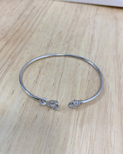 Load image into Gallery viewer, ANONYMEX bracelet, exquisite artificial pearl zircon rhinestones, fashionable open sleeves, platinum-plated bracelets, women's bracelets