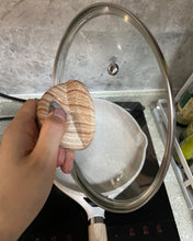 Load image into Gallery viewer, meshoon 8 Inch Frying Pan with Lid Nonstick Induction Skillet Small Omelette Pan