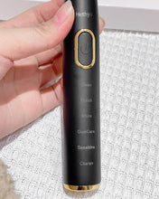 Load image into Gallery viewer, Hethya electric toothbrush,Sonic Electric Toothbrush T27 Electric Toothbrush with 4 Brush Heads Ultra Sonic Motor 3 Modes & Smart Timer Rechargeable Electric Toothbrush for Teenagers and Adults