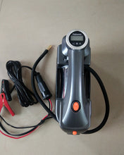 Load image into Gallery viewer, Fivklemnz car air pump, electric air compressor tire inflator AC/DC portable car-DC 12V, household-AC 110V, high-end, with digital pressure gauge, car tire air pump, motorcycle, bicycle, basketball, etc.