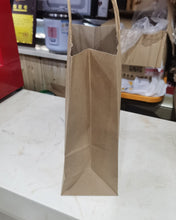 Load image into Gallery viewer, Three Foot Cat Brown Kraft Paper Bags With Handles ,Paper Gift Bags, Shopping Bags, Merchandise Bags