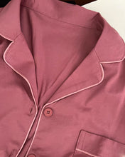 Load image into Gallery viewer, mongxian Pajamas,Women's Long Sleeve Sleepwear Soft Button Down Loungewear Pjs Set Nightwear