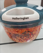 Load image into Gallery viewer, Holleringlan manual food grinder, food mixer, mini garlic chopper, vegetable nut meat grinder, food processor, meat grinder mixer (250ML)