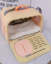 Load image into Gallery viewer, Aluckmao Handbag Cage Portable Cage for Dog Cat Puppy Travel and Outdoor Activities