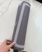 Load image into Gallery viewer, Yunilife.ZY Super Absorbent Quick Dry Rubber Backed Non Slip Gray Bathroom Rug for Shower Sink Bathtub