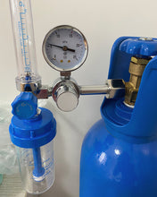 Load image into Gallery viewer, FILLBA Containers of metal for compressed gas or liquid air New 20 lb Aluminum CO2 Cylinder with Handle and New Valve