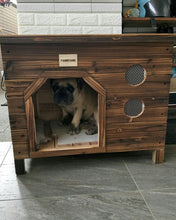 Load image into Gallery viewer, FAMEFAME kennel, fine wooden house kennel, natural wood