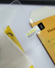 Load image into Gallery viewer, Hanleo smartphone protective film, iPhone 11 screen protective film + camera lens protective film, advanced high-definition transparent tempered glass, 9H hardness, high-definition clear, anti-scratch, 3D arc precision anti-bubble film