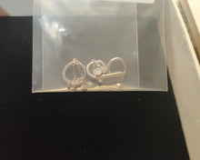 Load image into Gallery viewer, Wiydsha Classic Fashion Sterling Silver Round Bar Drop Earrings