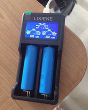 Load image into Gallery viewer, LIXIEKE battery charger,Rechargeable Battery Charger with 8 AA and 8 AAA High-Capacity NiMH Rechargeable Batteries