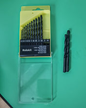 Load image into Gallery viewer, Rolokit Bits for hand drills,13 Piece M2 HSS with Titanium Nitride Coating