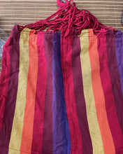 Load image into Gallery viewer, 2nd-Selection Hammocks Portable Camping,Comfortable Fabric Hammock with Two Anti Roll Balance Beam and Sturdy Metal Knot Tree Straps